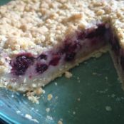 BLACKBERRY CUSTARD PIE