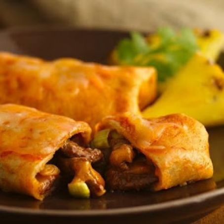 Baked Steak Burritos