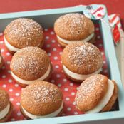 Mini Ginger Whoopie Pies