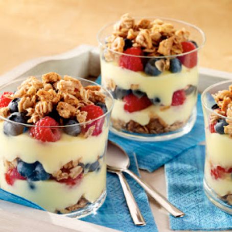 Yogurt and Granola Trifle