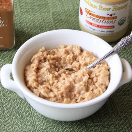 Coconut Cream Cinnamon Oatmeal