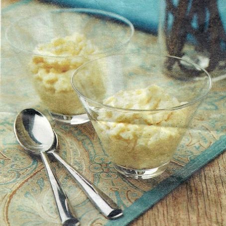 Creamy Vanilla Rice Pudding