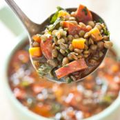 Hearty Spanish-Style Lentil and Chorizo Soup