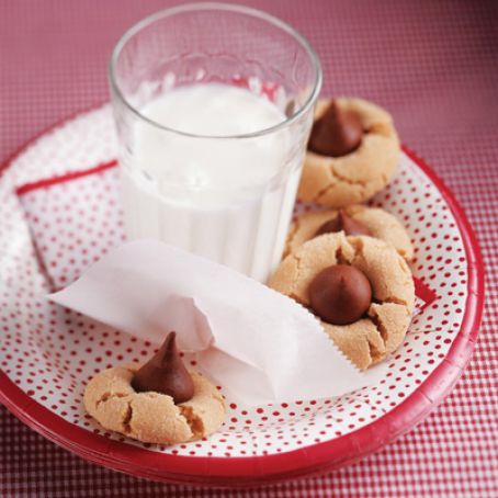 Peanut Blossom Cookies