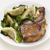 Orange-Ginger Pork Chops with Dumplings