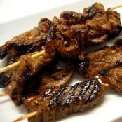 Asian Beef Skewers