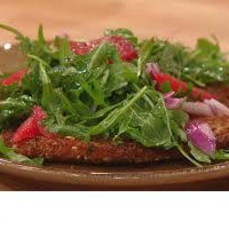 Nutty Chicken Cutlets with Citrus Salad