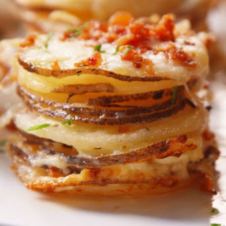Potato Gratin Stacks