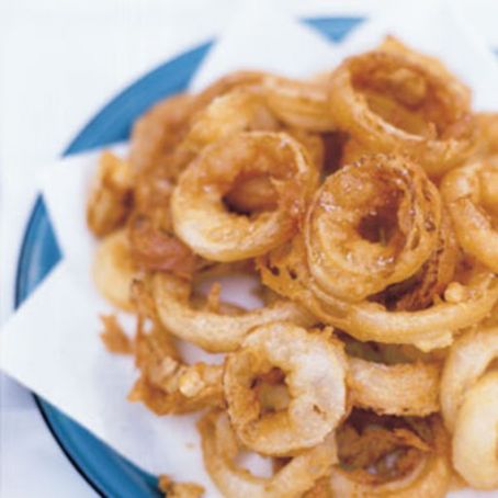 Prosecco Fried Onion Rings | SAVEUR