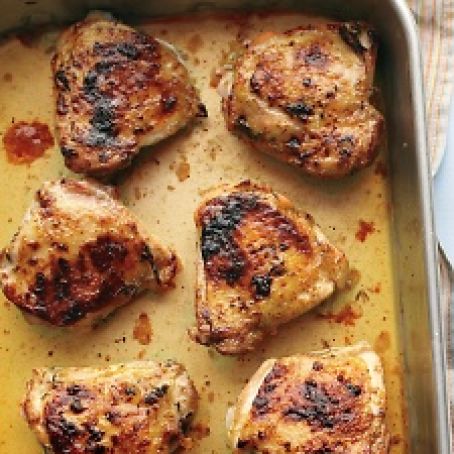 Roasted Chicken Thighs