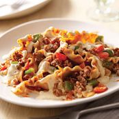 Easy Lasagna Skillet