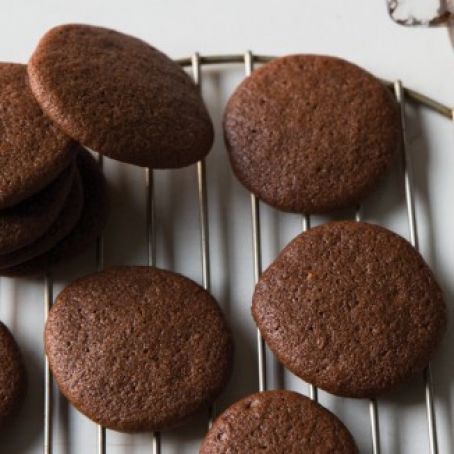 Chocolate-Orange Maple Snaps