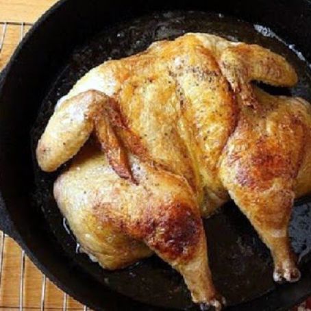 Flat Roast Chicken