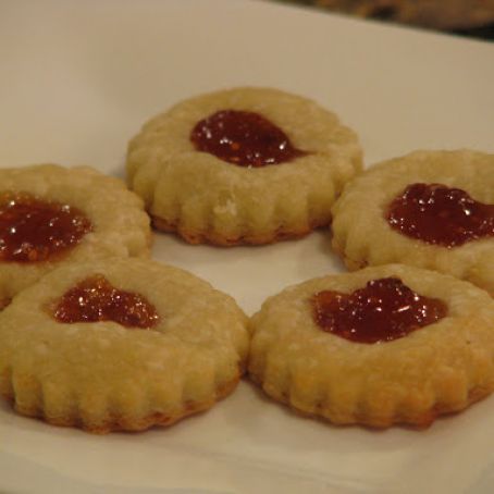 Blue Cheese and Fig Shortbread