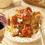 Turkey Meatballs and Sauce