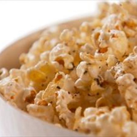 Popcorn with Herbs de Provence and Asiago Cheese