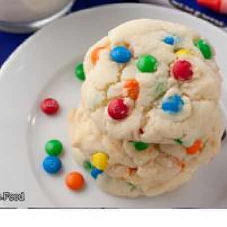 M&M Drop Cookies