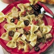 Pesto Turkey and Pasta