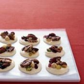 White-Chocolate Clusters with Fruit and Nuts
