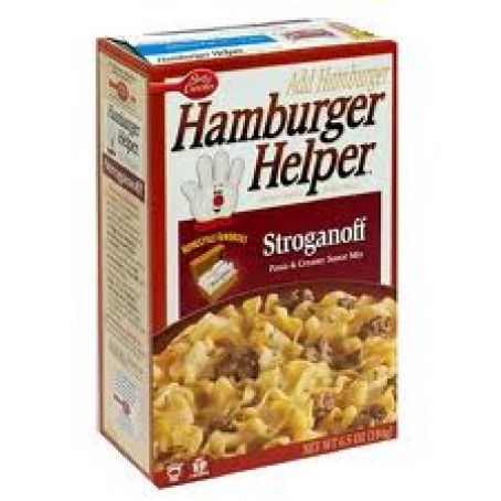 Hamburger Helper Beef Stroganoff