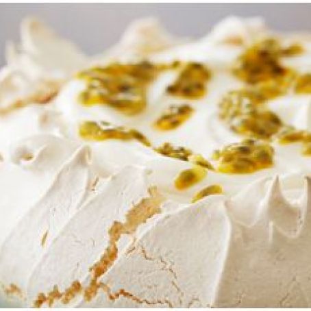 Classic Passion Fruit Pavlova