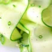 Shaved Cucumber Salad