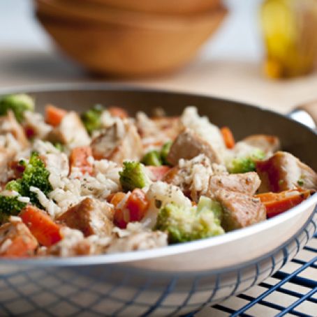 Skillet Chicken & Rice