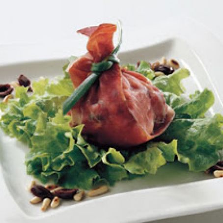 prosciutto stuffed with fresh mozzarella and tomatoes