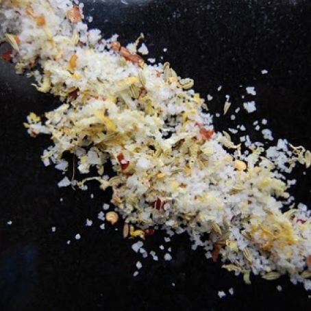 Lemon Salt with Fennel and Chili