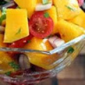 Mango and Baby Tomato Salad