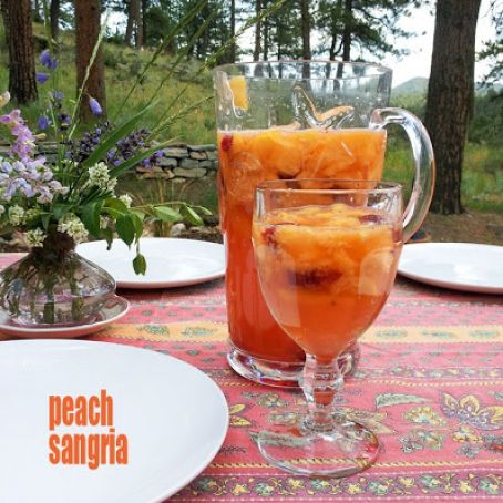 Beverage - Peach Sangria