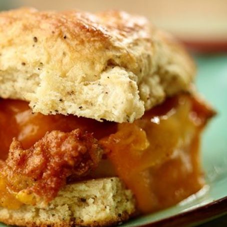 Chicken N'Cheddar Cheese Biscuits