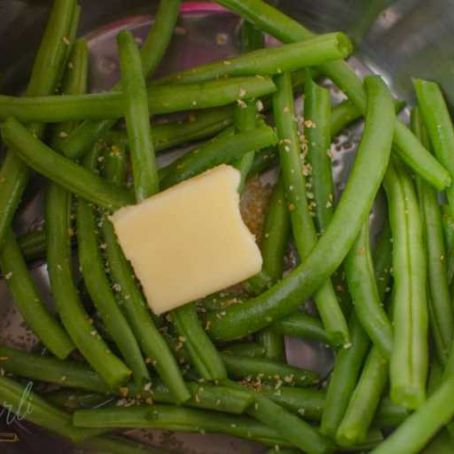 Instant Pot Garlic Parmesan Green Beans