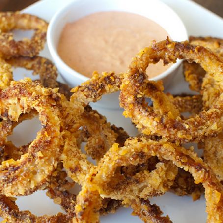 Oven-Fried Onion Rings