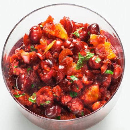 Cranberry-Orange Relish with Mint