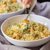 Instant Pot Chicken Risotto