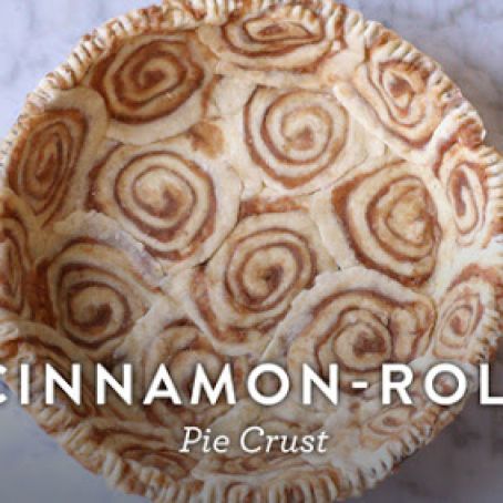 Cinnamon Roll Pie Crust