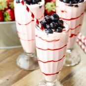Patriotic Milk Shake