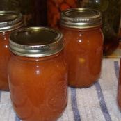 Jam/Jelly: Homemade Canned Peach Butter