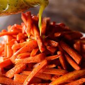 Roasted Carrots with Vinaigrette