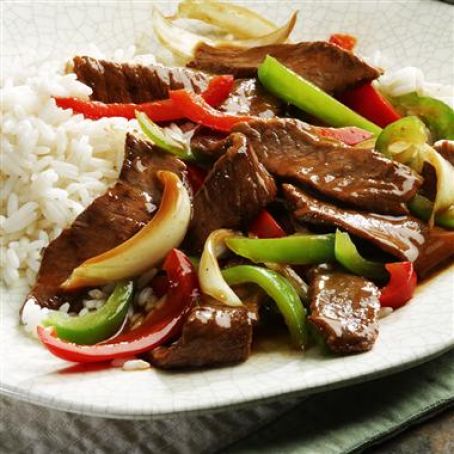 Ginger Pepper Steak