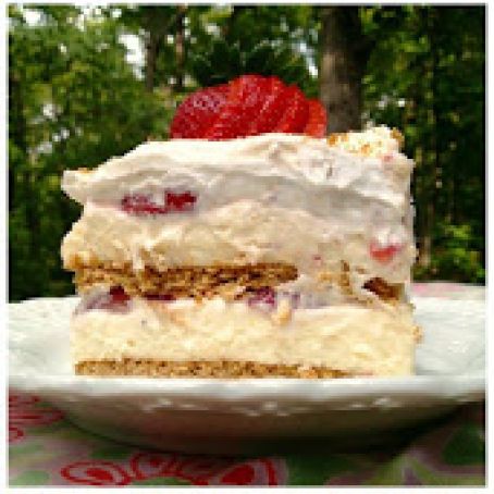 Strawberry Cheesecake Icebox Cake
