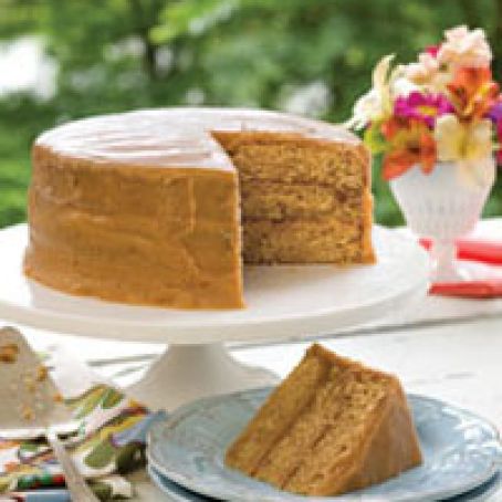 Brown-Sugar Caramel Cake