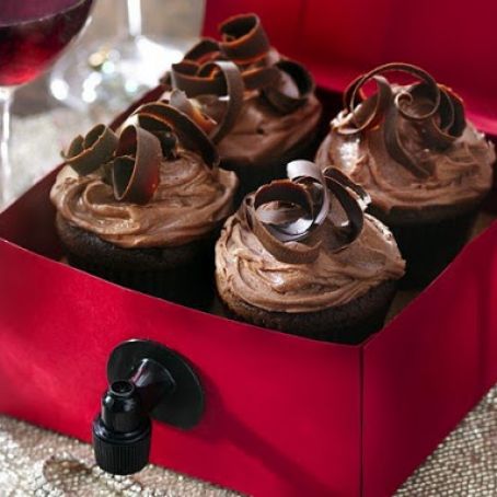 Zinfandel Wine Cupcakes