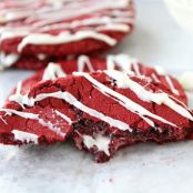 Red Velvet Cheesecake Cookies