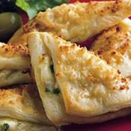 Cheese Crescent Triangles
