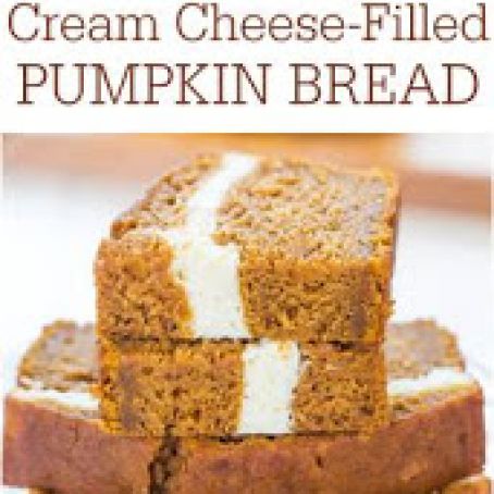 Cream Cheese-Filled Pumpkin Bread