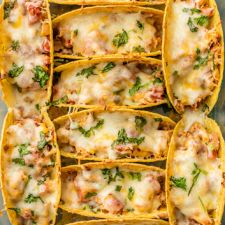 Easy Oven Baked Spicy Chicken Tacos