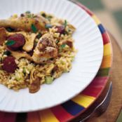 Summer Jambalaya with Chicken and Spicy Sausage