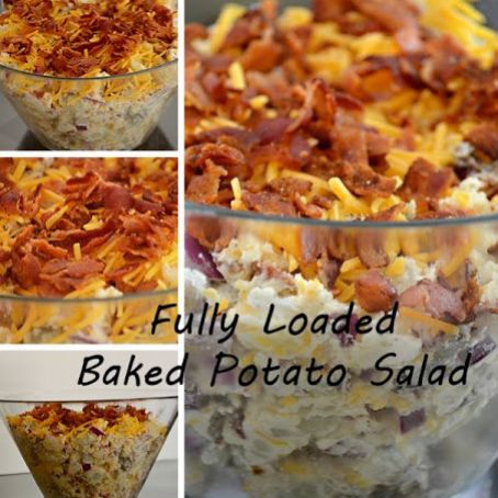 Fully Loaded Potato Salad